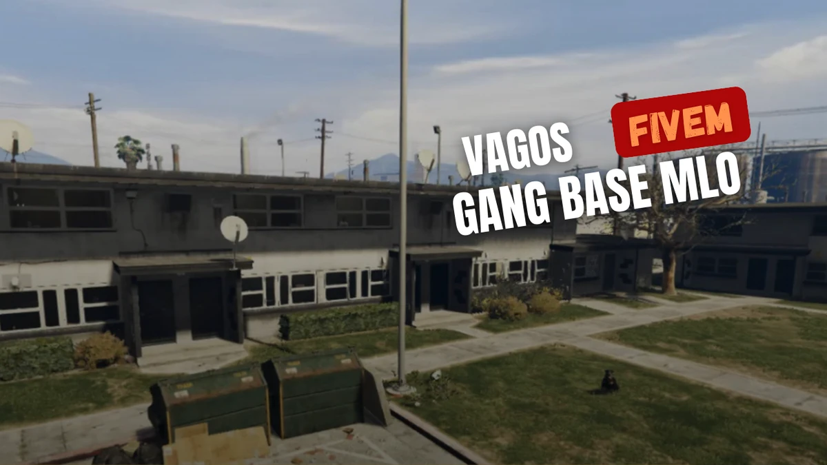 VAGOS GANG BASE (FiveM) MLO/YMAP